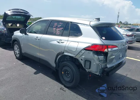 2025 Toyota Corolla Cross L from USA, damaged, VIN 7MUAAAAG8SV137714